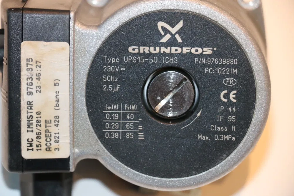 KUPIM Čerpadlo obehové Grundfos UPS 15-50 ichs motor - 2