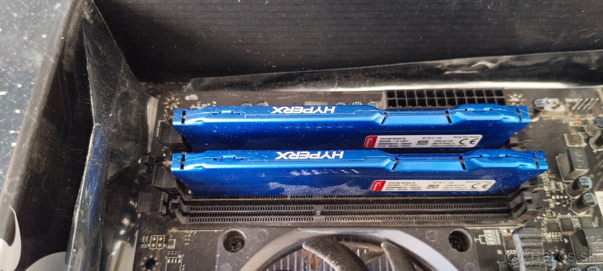 predám dosku procesor a ram - 2