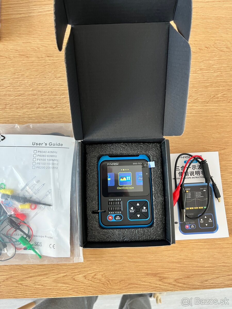 Fnirsi DSO-TC3 osciloskop - 2
