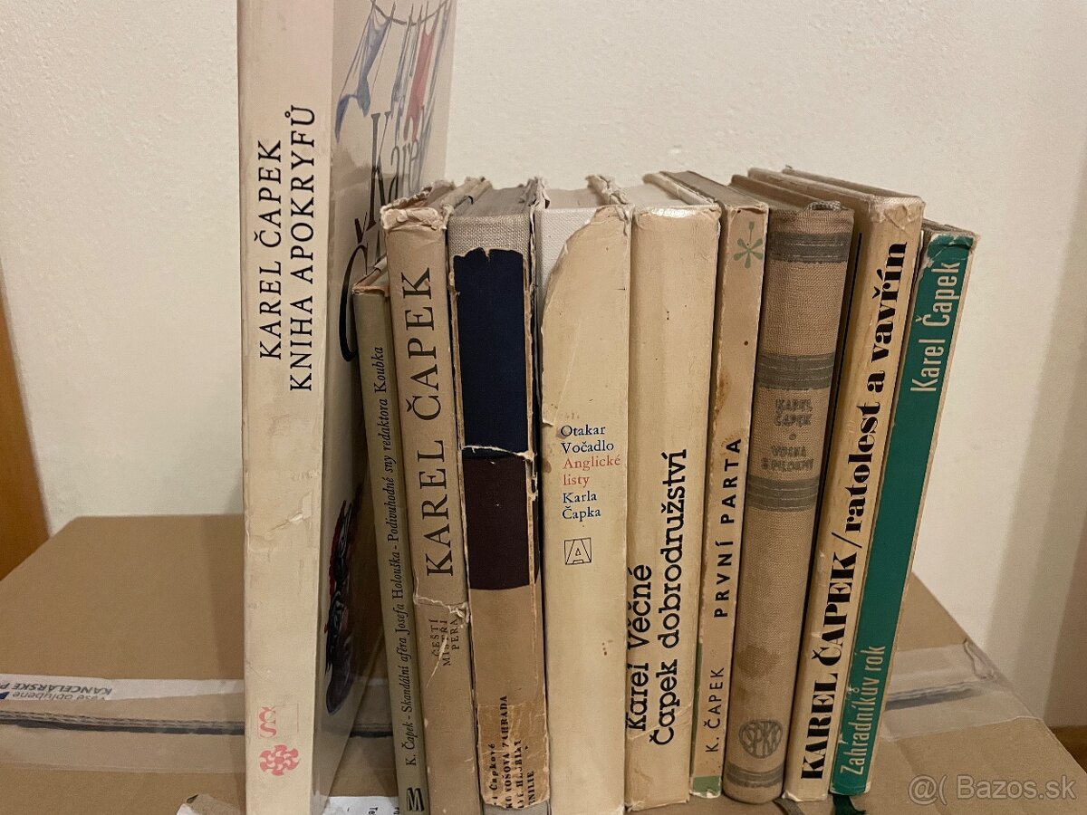 Darujem knihy od K. Čapka - 2