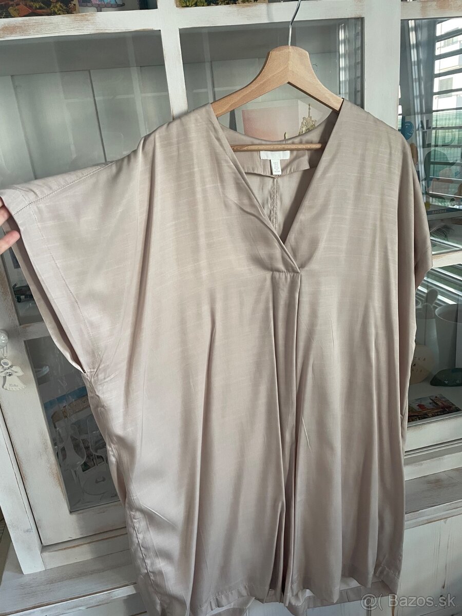 H&M šaty kremove - 2