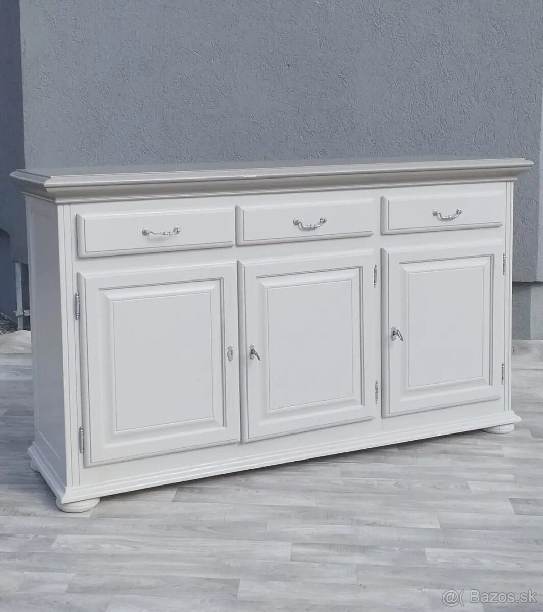 Komoda bielo – siva. - 2