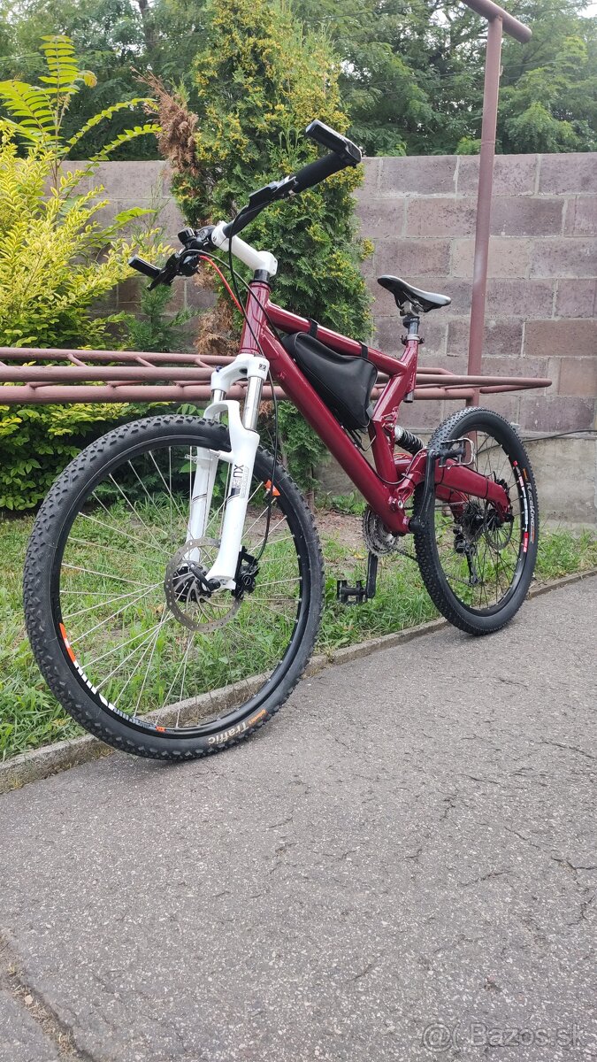 Celoodpružený bicykel - 2