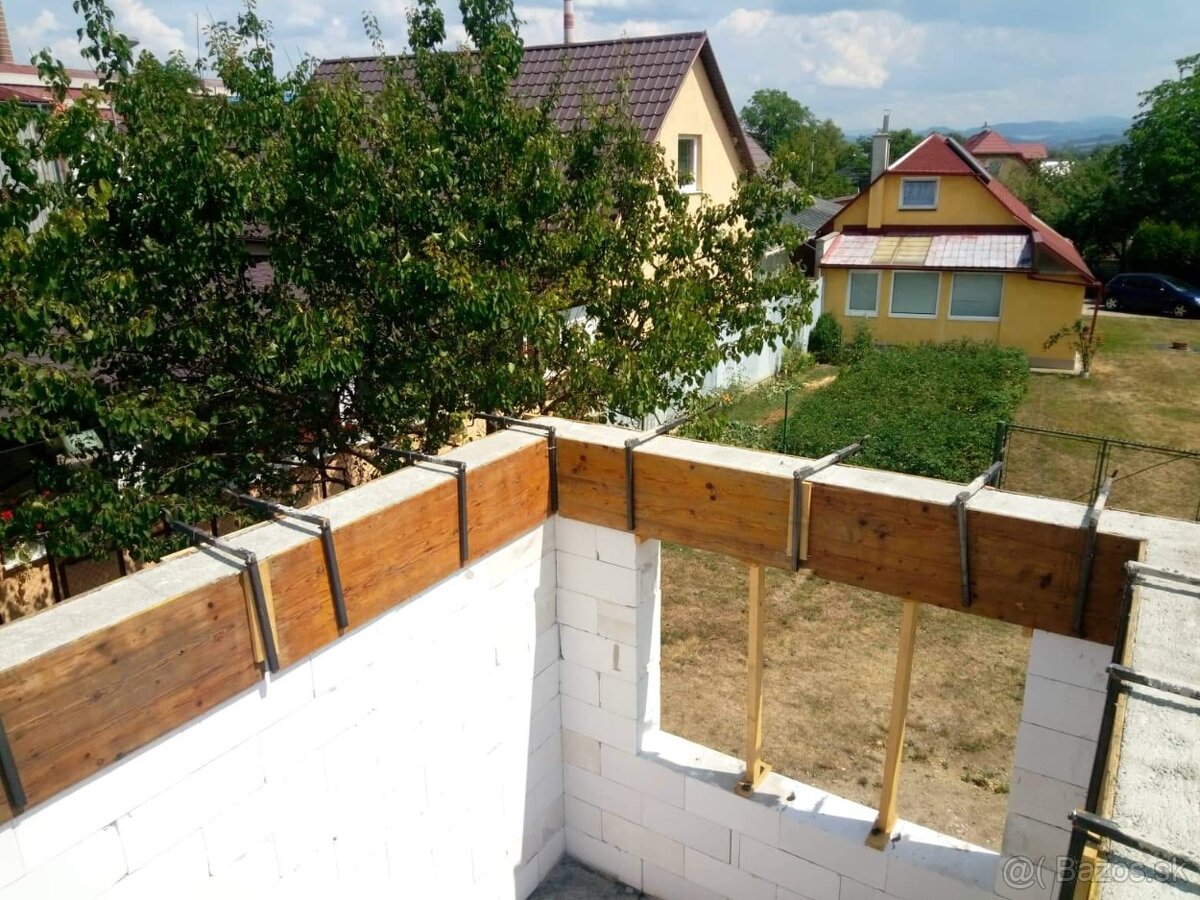 Šalovacie svorky, doka dosky, stropné debnenie - 2