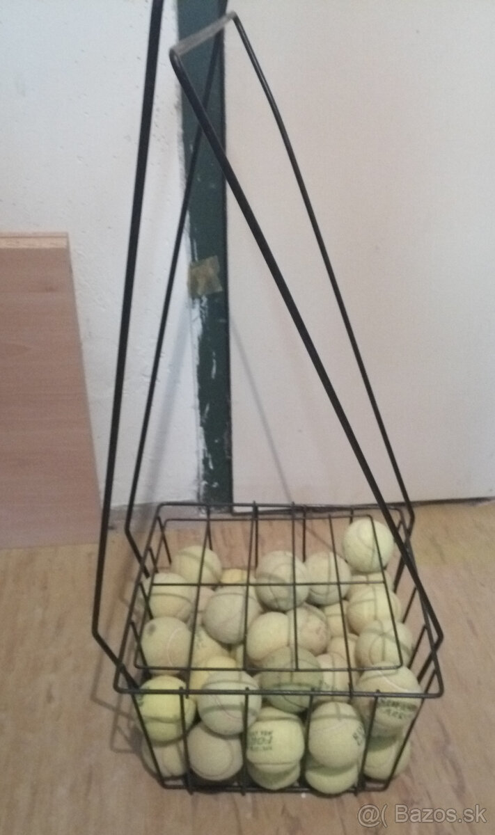 tréningový koš na tenis + loptičky - 2