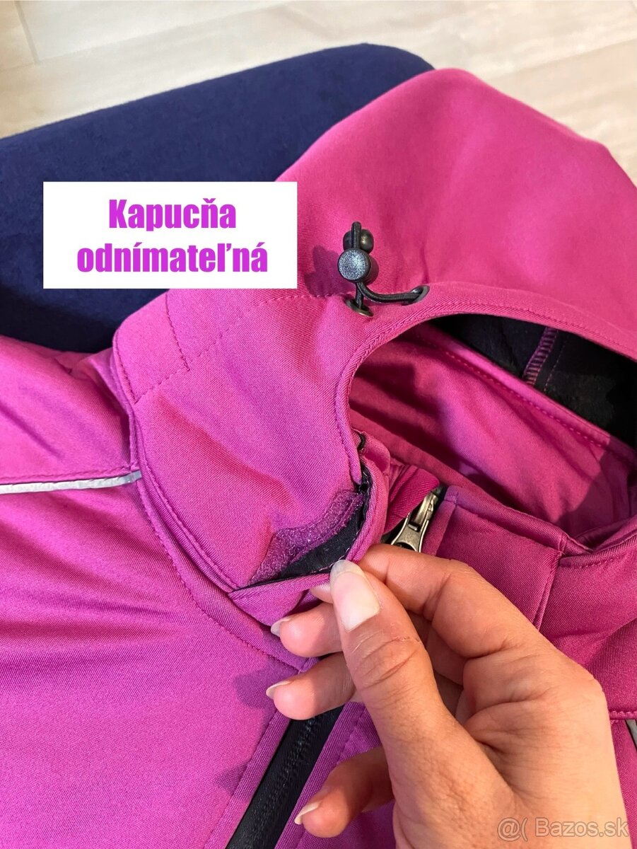 Softshellová funkčná bunda na turistiku, M, nová - 2