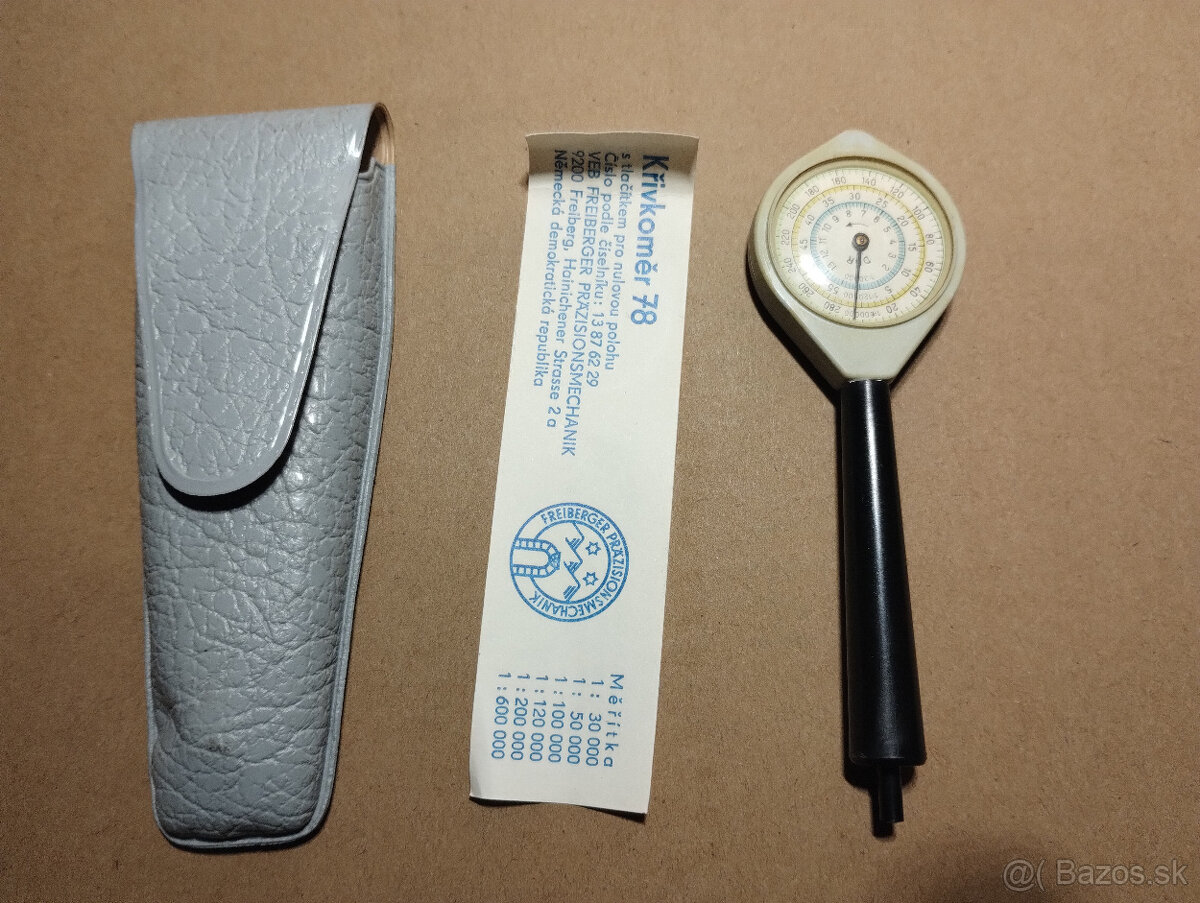 Merač vzdialenosti na mape - 2