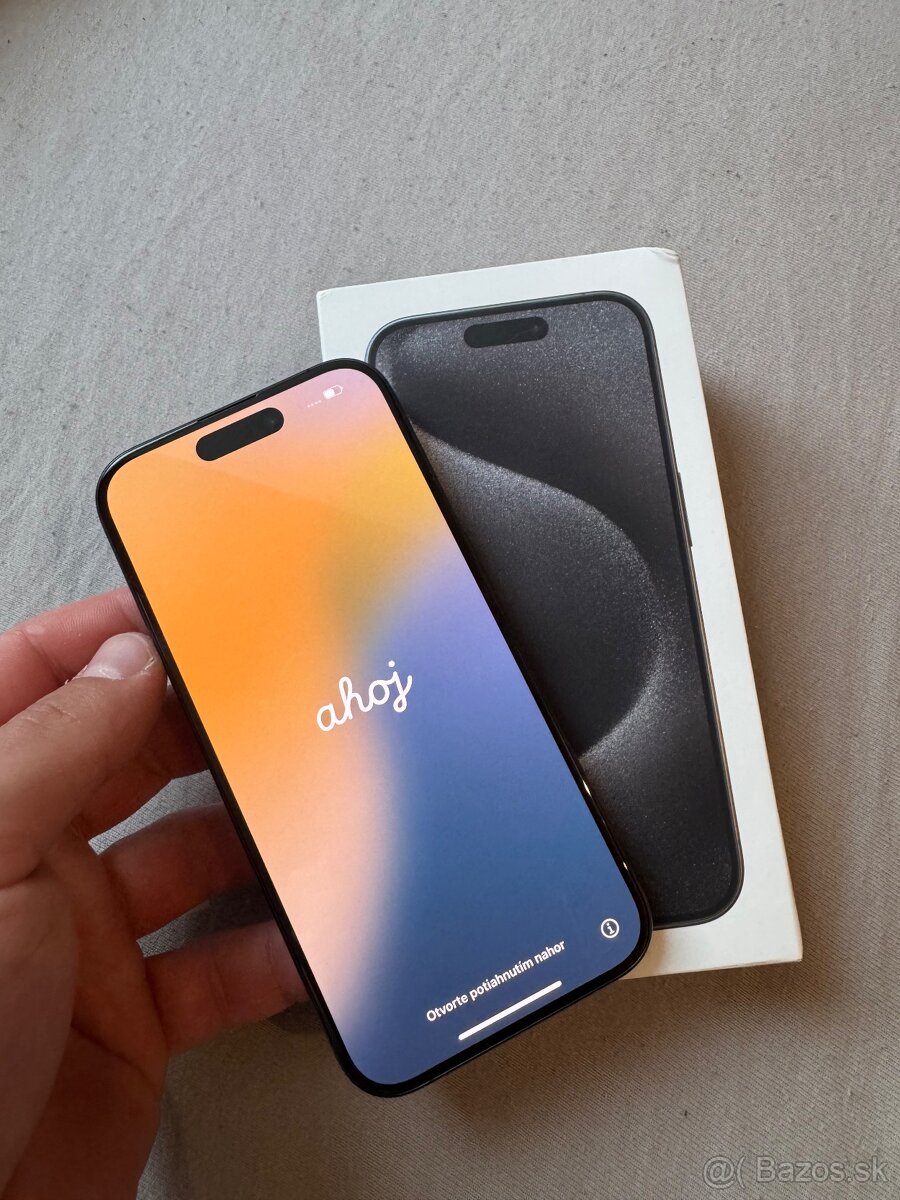 Apple iPhone 15pro 128gb black titanium - 2