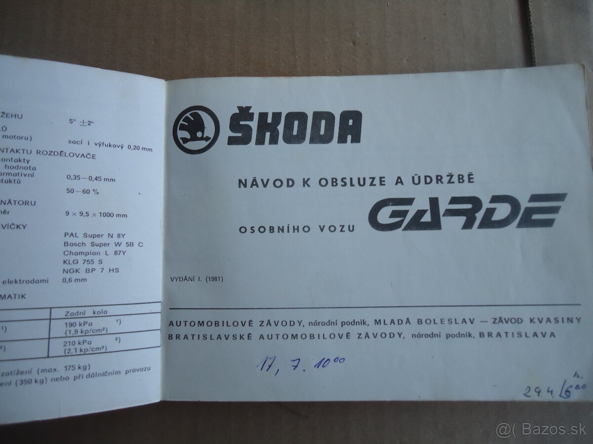 škoda Garde - 2
