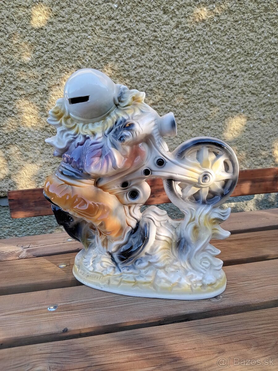 Retro Klaun na motorke - 2