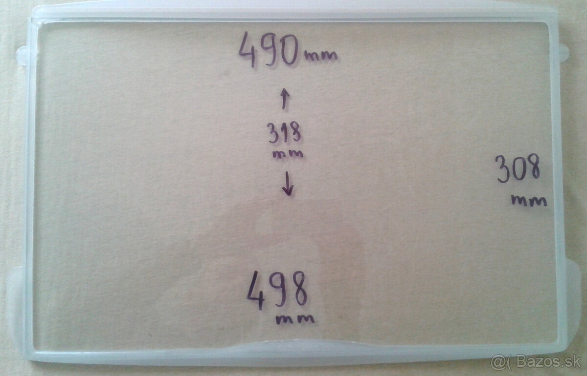 Sklenené police do chladničiek Indesit a Whirlpool - 2