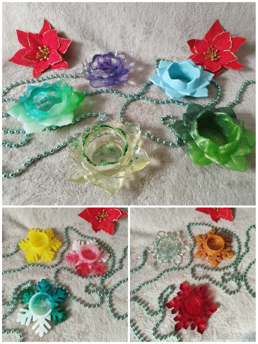 Dekorácie z epoxidovej živice - 2