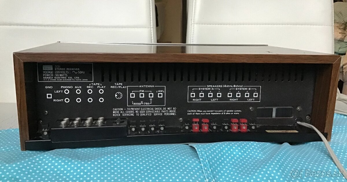 Sansui 331 stereo receiver - 2