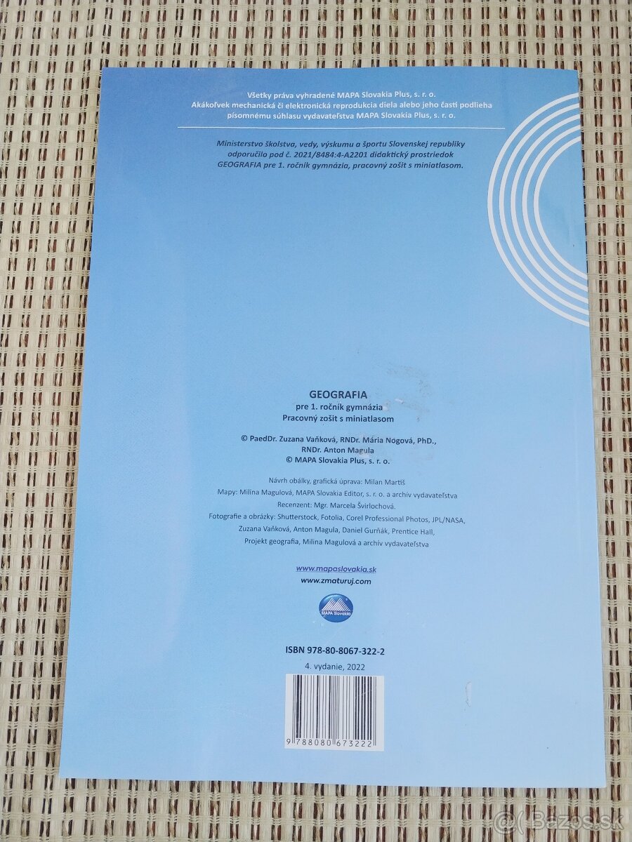 Geografia pre 1.ročník gymnázia-Pracovný zošit s miniatlasom - 2