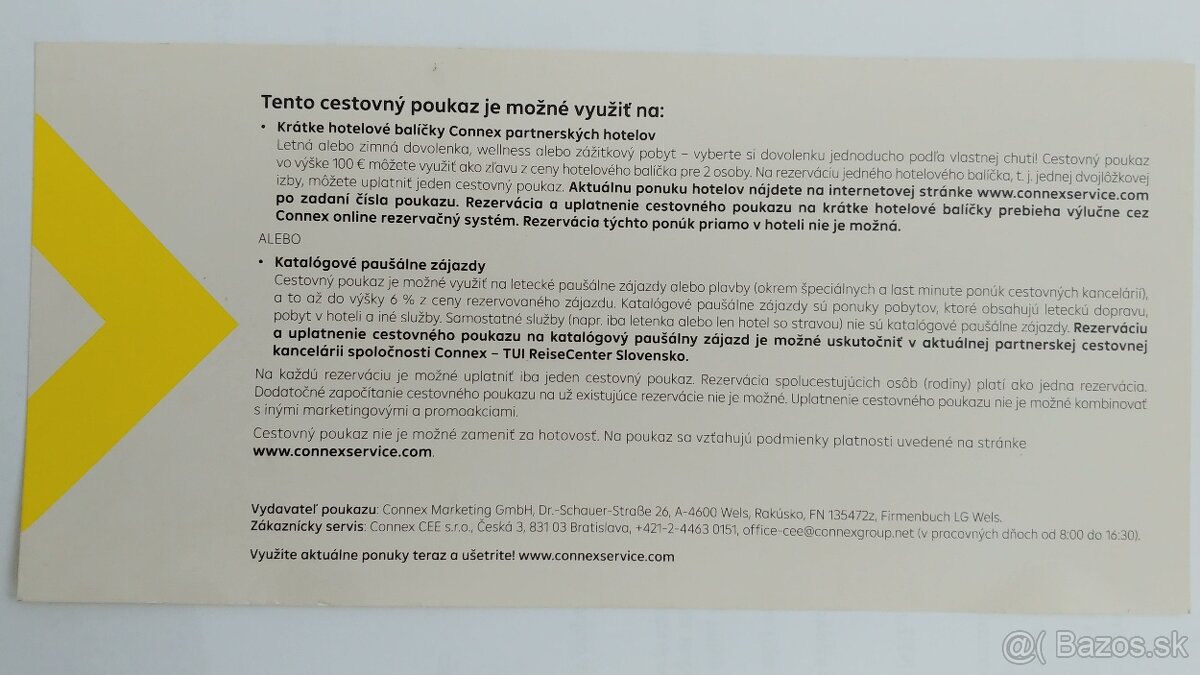 Poukážka na pobyt - 2