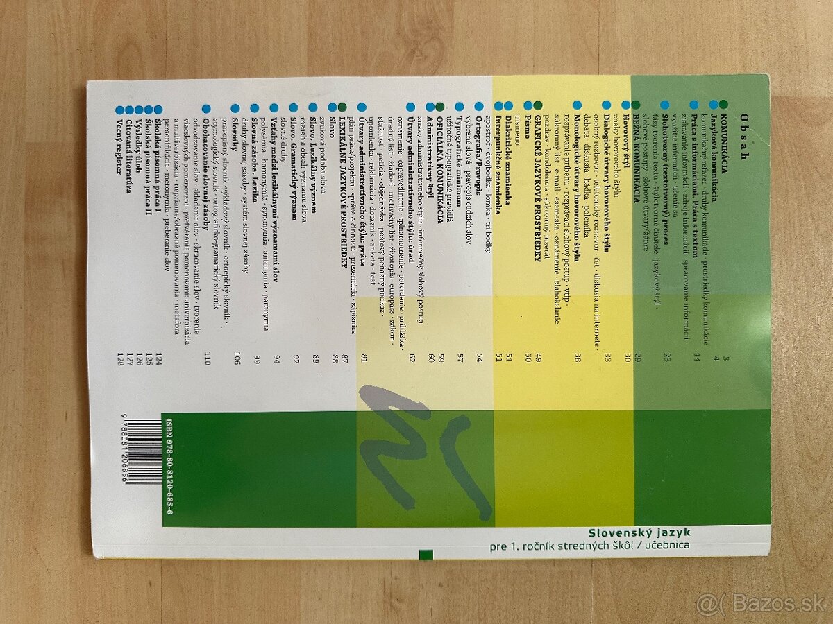 Slovenský jazyk 1 - 2