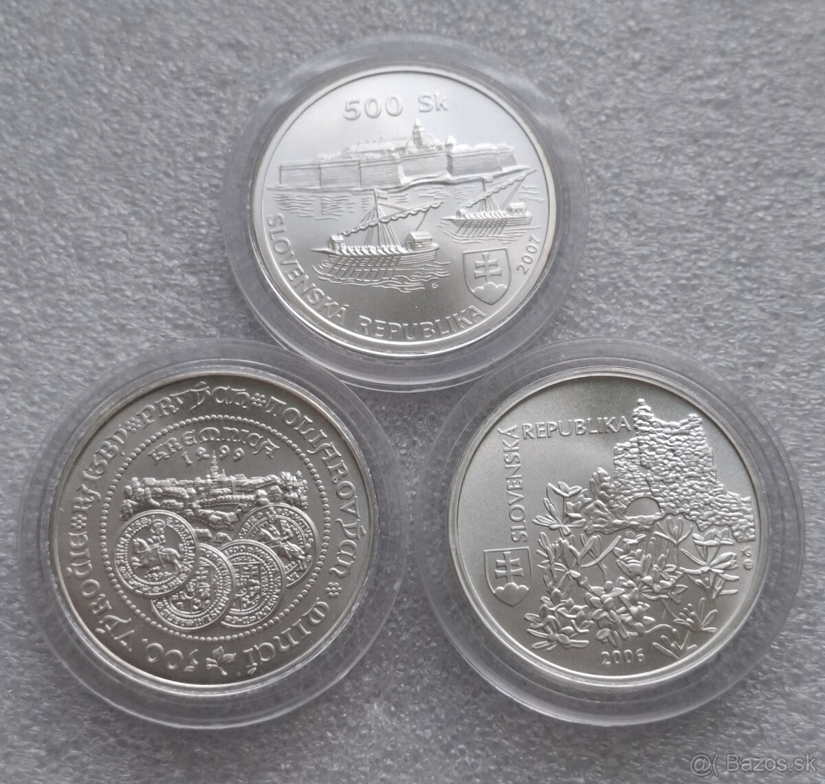 Pamatne mince Slovenska Republika 500SK - 2