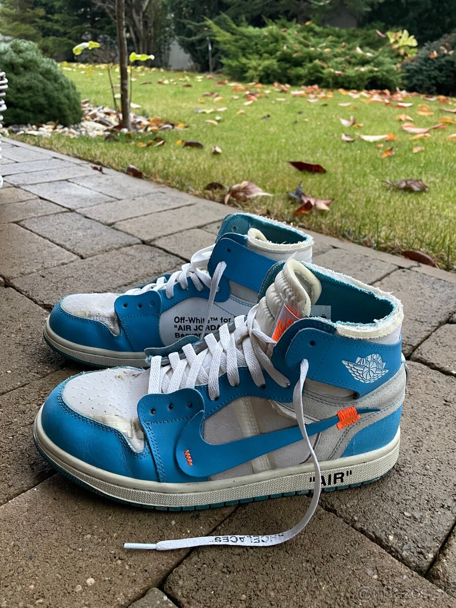 Jordan 1 Retro High Off-White University Blue - 2