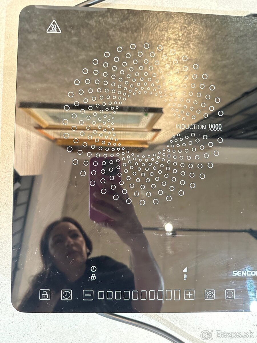 Dvojita indukcna varna doska Sencor SCP 4501B - 2