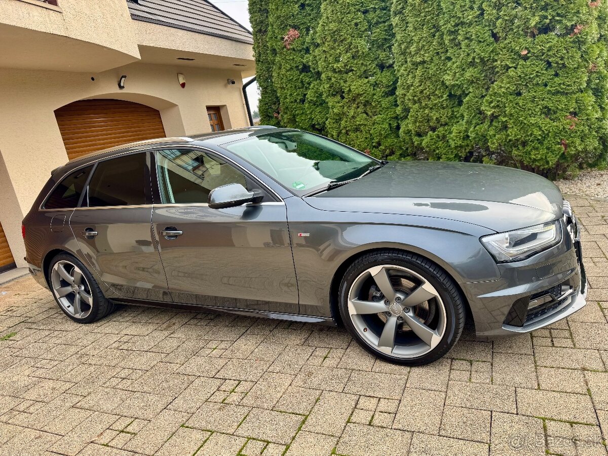 Audi A4 Avant 2.0Tdi 140kw QUATRO+S-Line+Navi+Tažne+Rok 2015 - 2