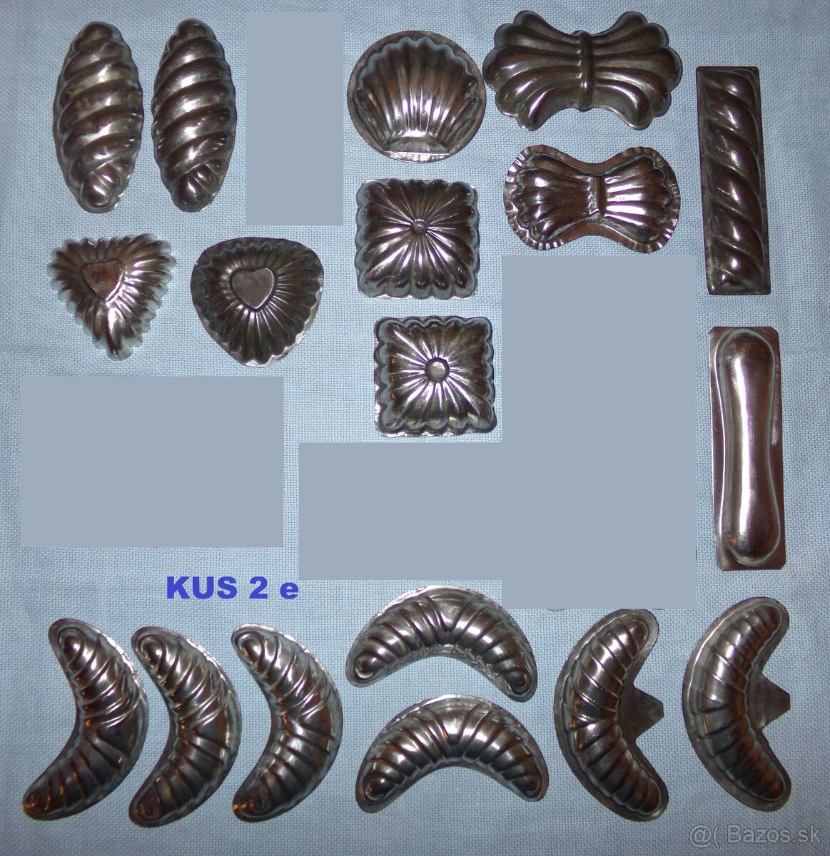 FORMIČKY A VYKRAJOVAČKY, DOBOVÉ na pečenie, pre zberateľov - 2