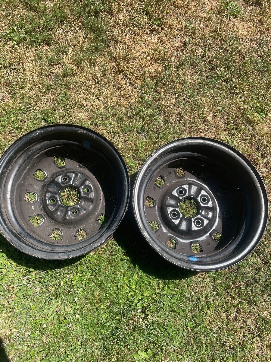 Na predaj: 2x Oceľové disky 14" –4x100-Renault, Dacia a iné - 2
