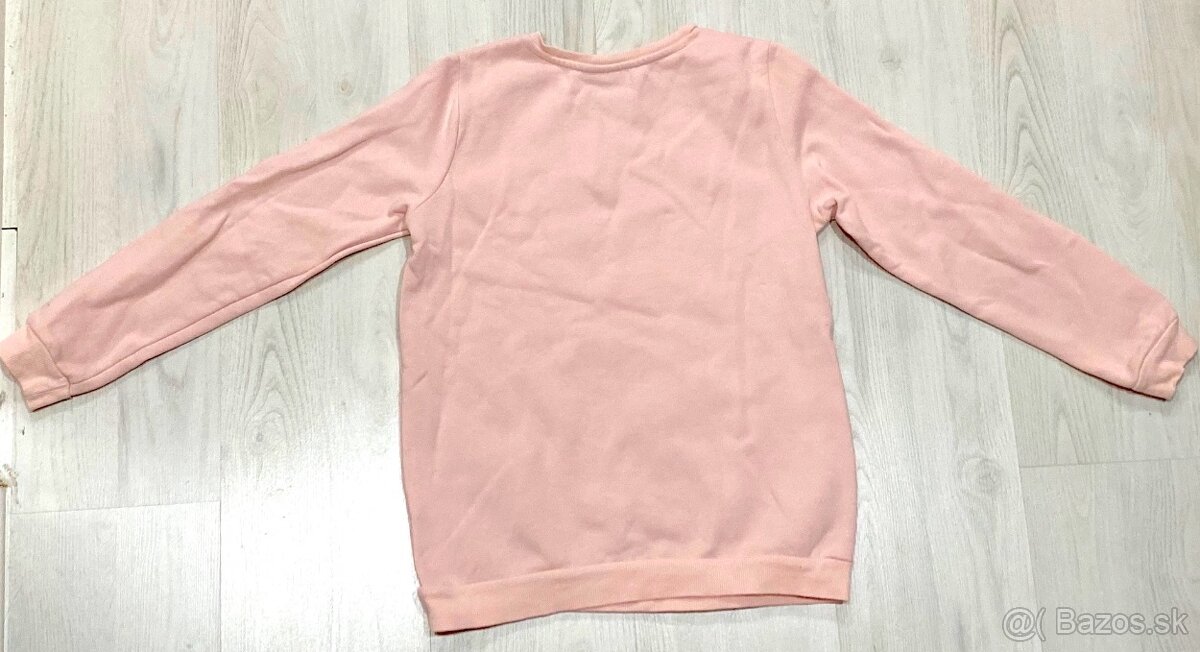 Dievčenská mikina so srdcom 152-156 cm - 2