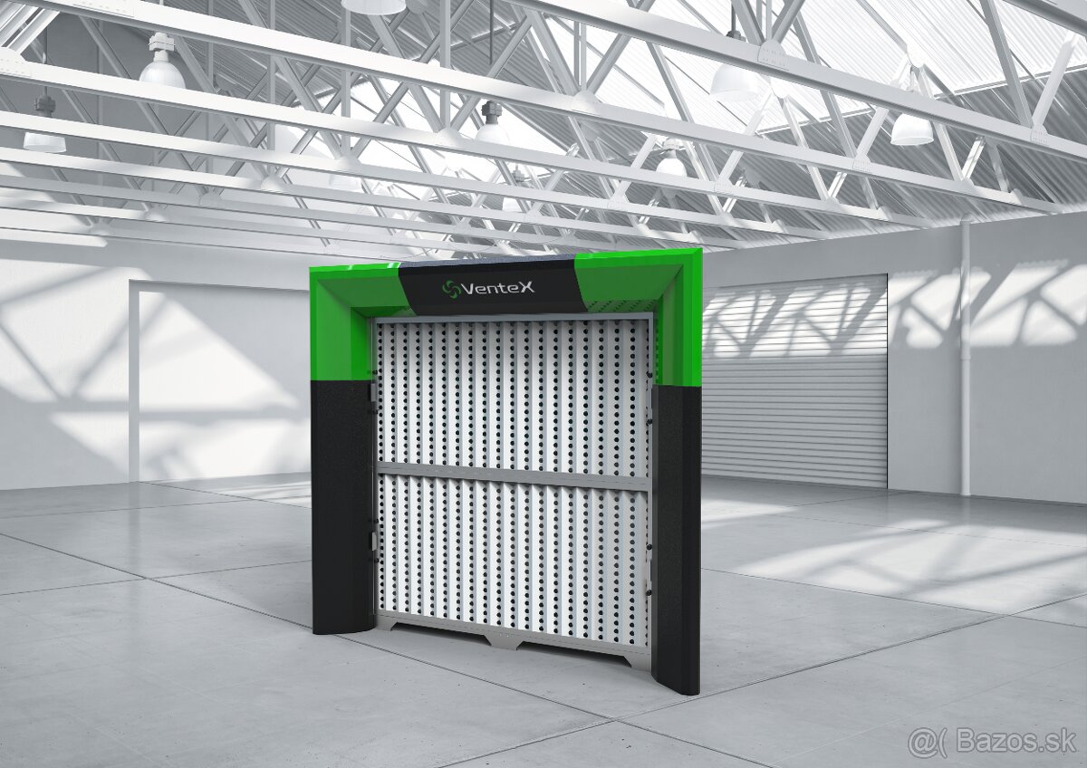 Lakovnícka odsávacia stena 2000x2000 SUPREME 2020 - 2