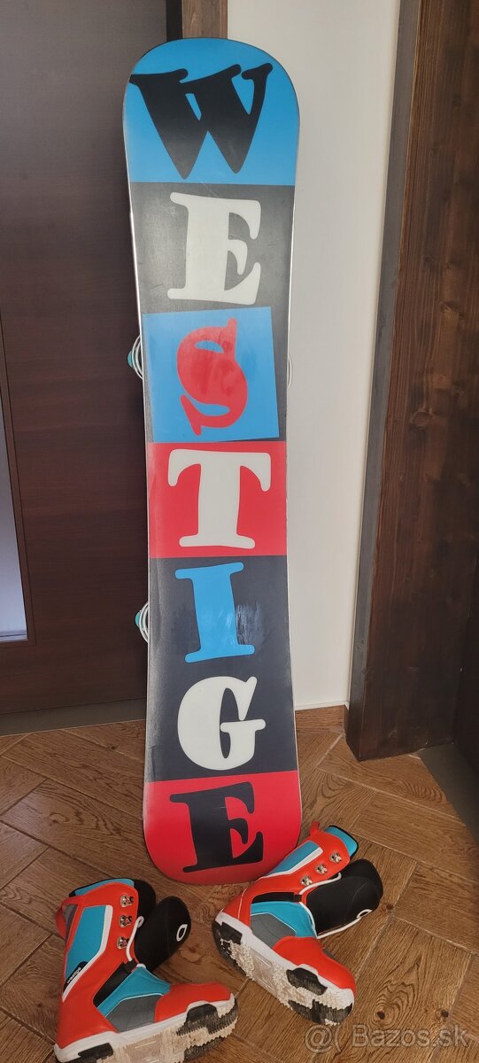 Snowboard WESTIGE aj s topánkami - 2