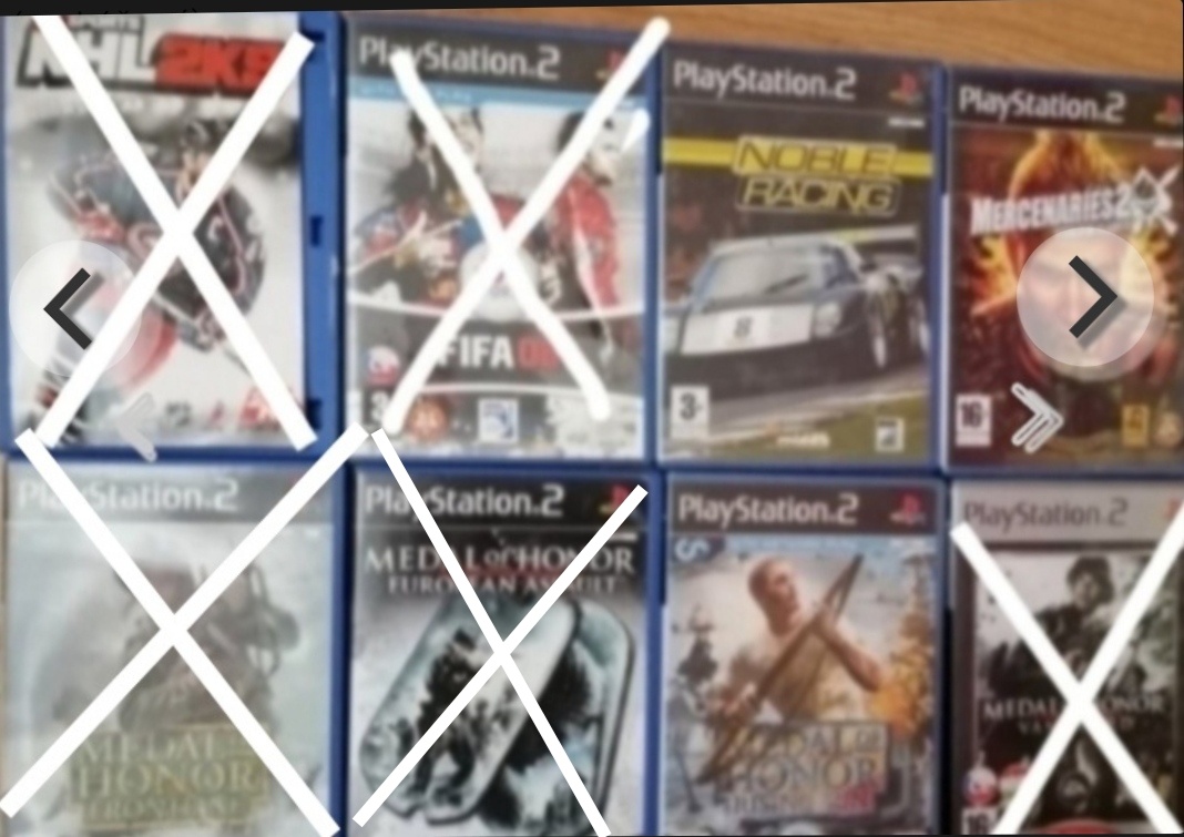 PS2 hry s manuálom - 2