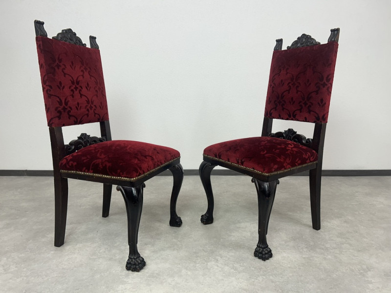 jedálenské stoličky levie laby 4ks - 2