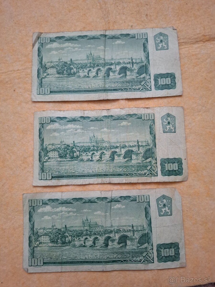 Staré bankovky 3 - 2