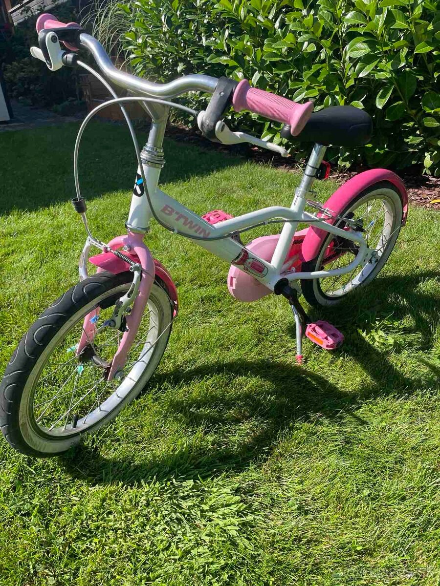 16-palcový dievčenský bicykel Decathlon - 2