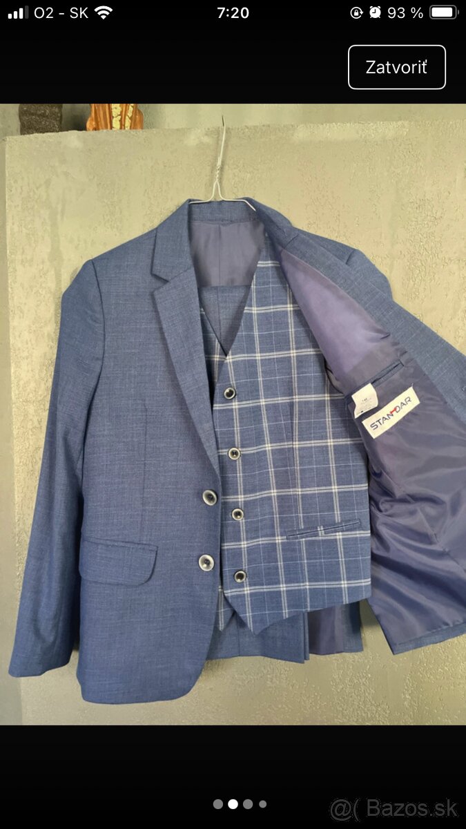 Predám detský oblek č.146 - 2