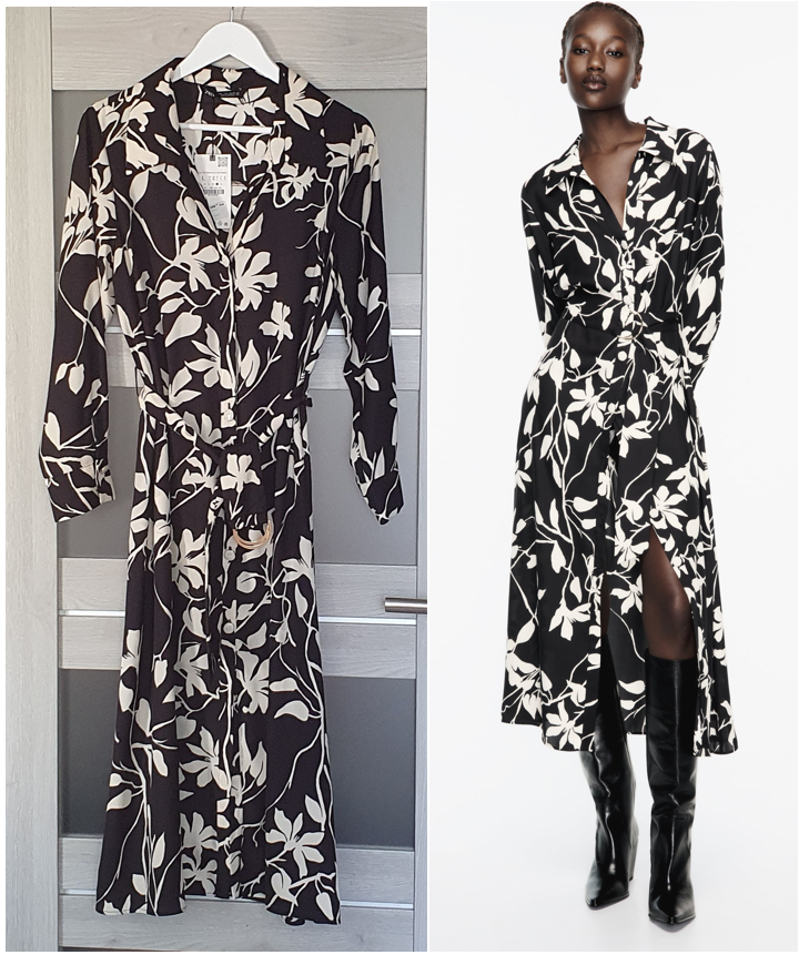 Košeľové šaty ZARA v.L - 2