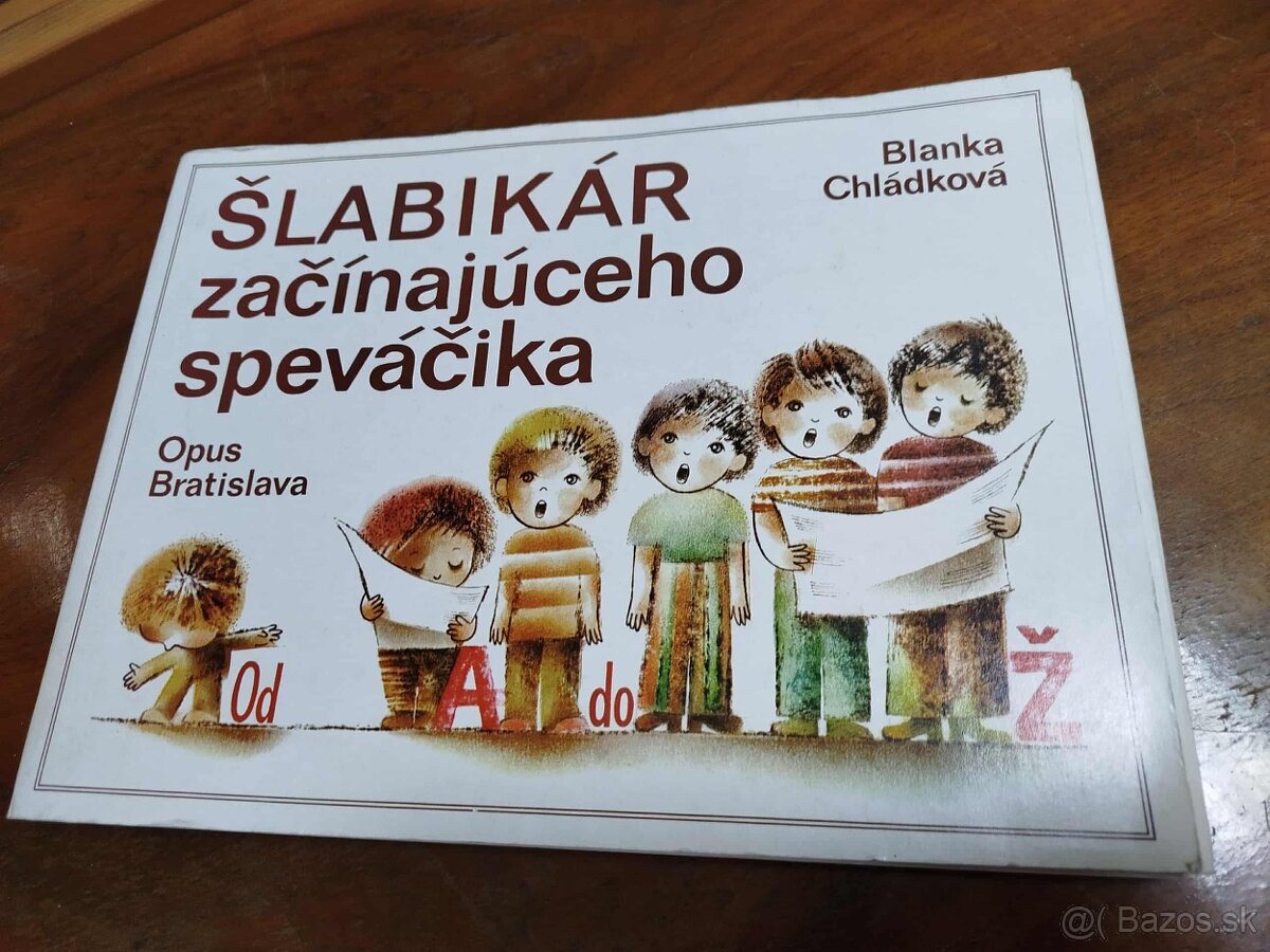 Šlabikár začínajúceho speváčika--1988--Chládková Blanka--I., - 2