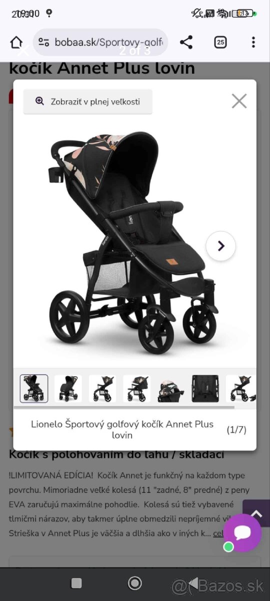 Lionelo športový kočík - 2