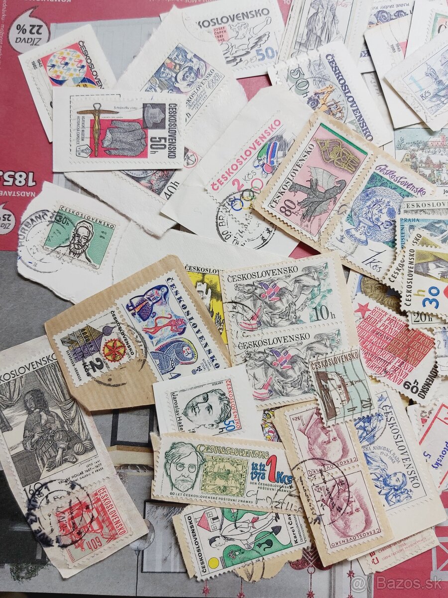 Predam velku kopu Československych znamok a roznych krajin - 2