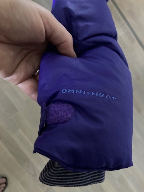 Dievčenská zimná bunda Columbia na 8 -10 rokov - 2