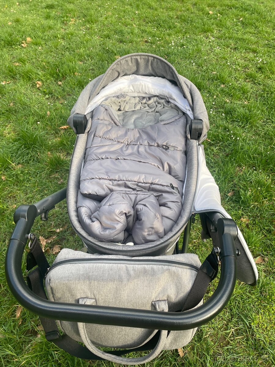 Dvojkombinácia kočík Baby design Husky na zimu - 2