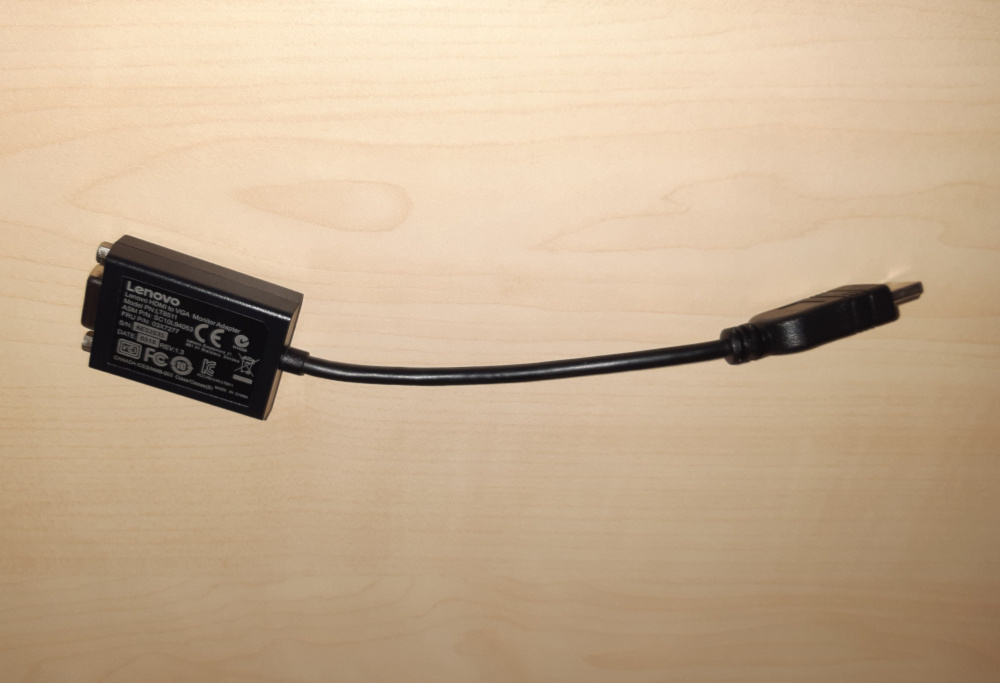 ⚡ Redukcia HDMI na VGA Lenovo ⚡ - 2