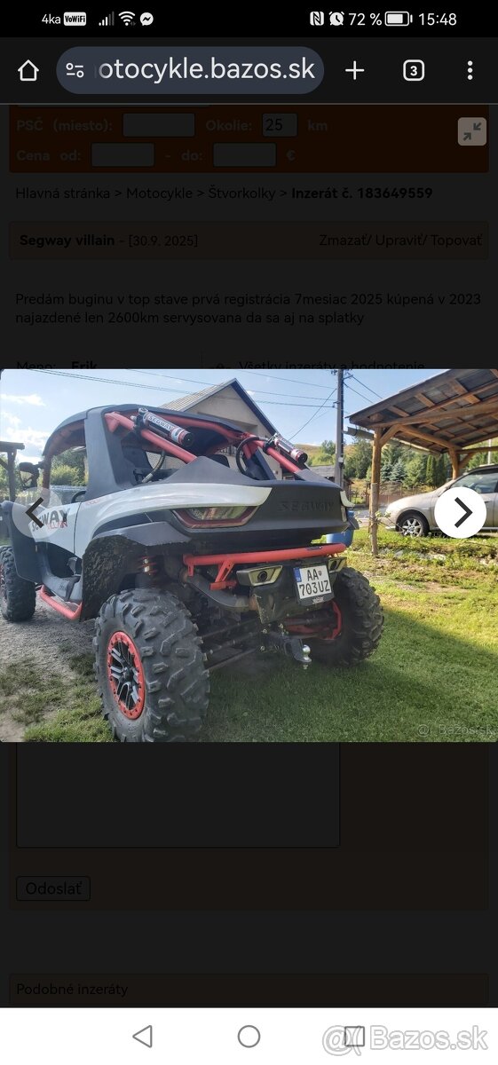 Segway villain 1000 - 2