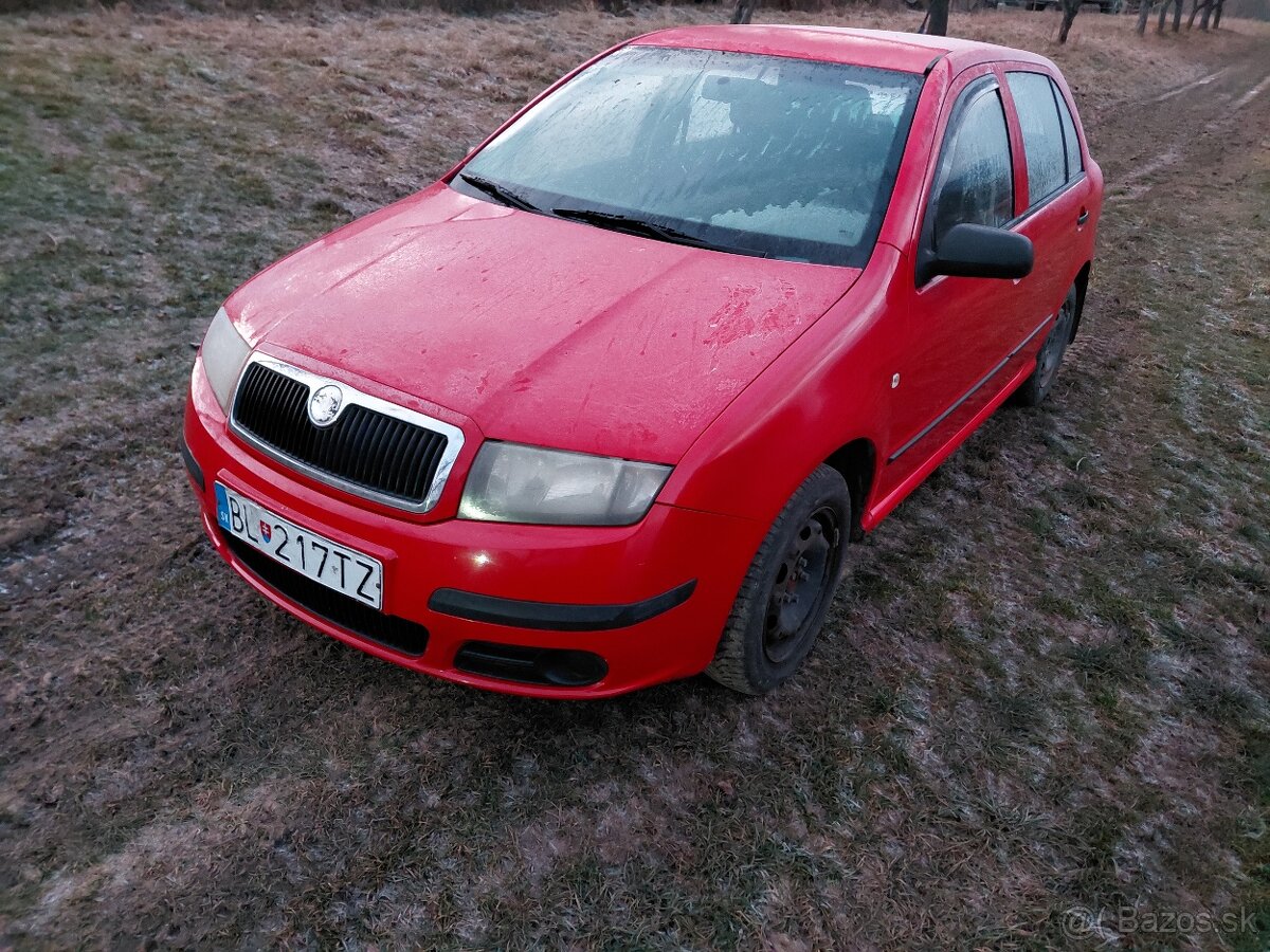 ŠKODA FABIA 1 - ROZPREDAM 1.0 MPI 37KW - 2