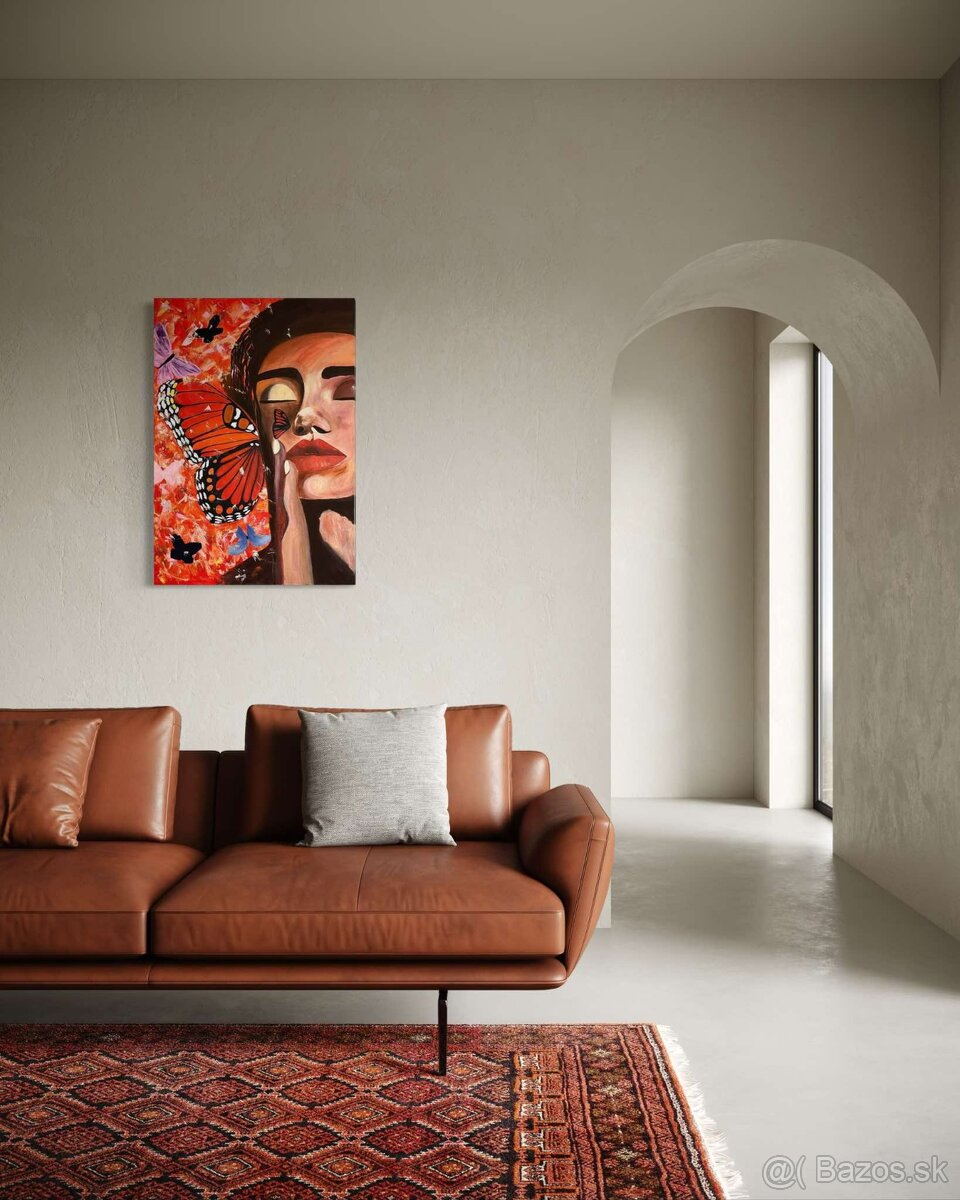 Obraz "butterfly woman" - 2