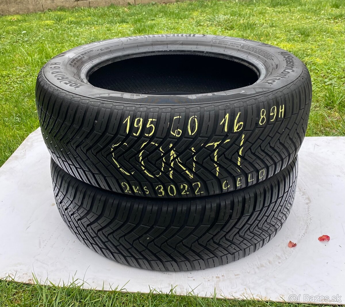 195/60 r16 celoročné CONTINENTAL 89H - 2