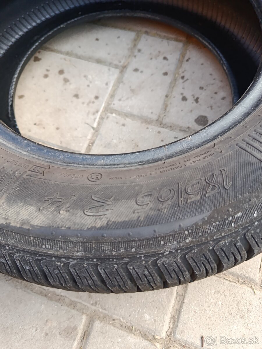 4ks letnych pneumatik185/65R14 - 2