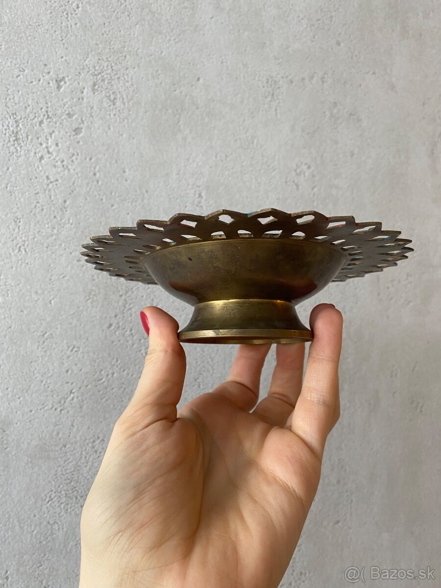 Vintage indická handmade miska 70. roky - 2