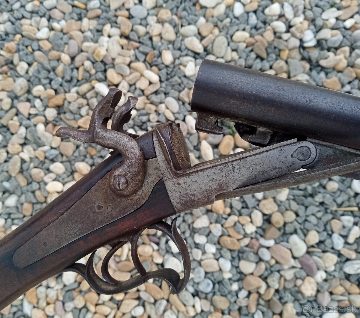 Starožitna brokovnica z 19. storočia - 2