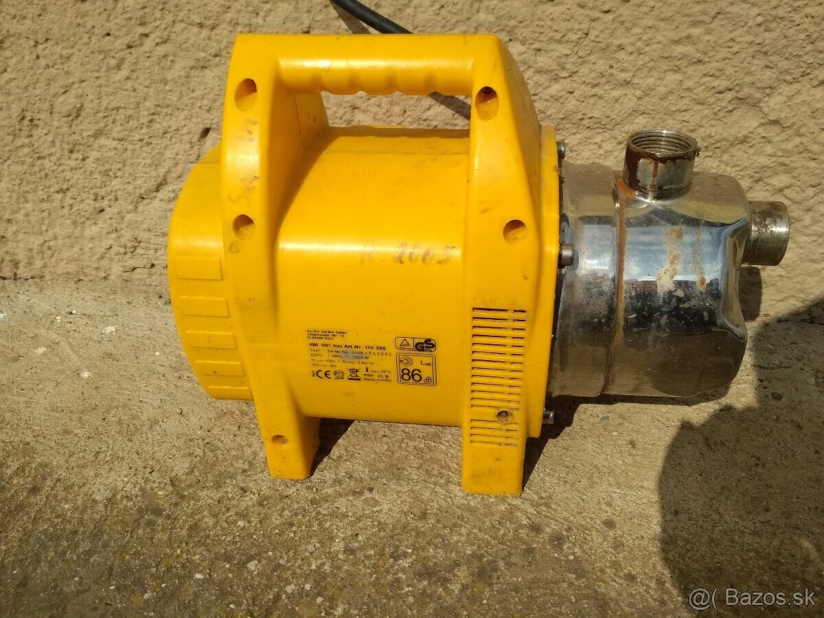 Čerpadlo na vodu, ZHORENY motor, na ND - 2