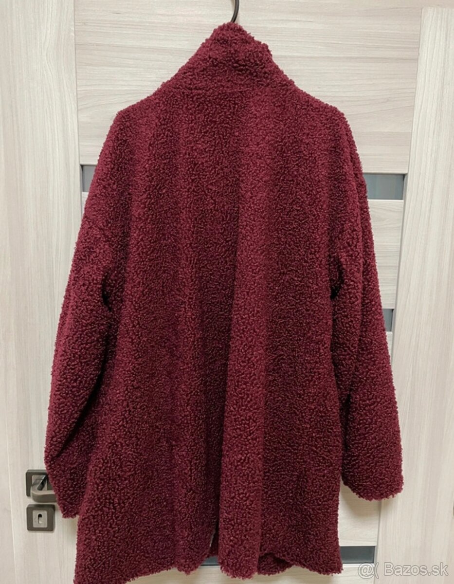 Damsky bordovy kabat - 2